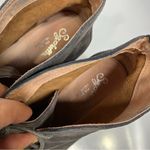 Seychelles ‎ Anthropologie Brand gray suede leather heel lace up booties size 9.5 Photo 1