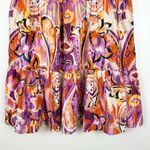 Chico's Chico’s Paisley Print Puff Sleeve Tiered Midi Dress 40th Anniversary Photo 7