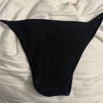 Victoria's Secret Black Fishnet Bikini Bottoms Photo 1
