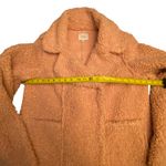 J.O.A. .  (Just one answer) Shearling Teddy Coat in Dusty Pink Photo 6