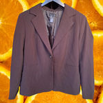 Preswick & Moore ‎ Brown Blazer Size 12 Photo 0