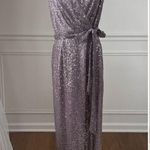 Chetta B Be by Lavendar Mauve Halter Style Formal Dress Gown Sequin 10 Photo 0