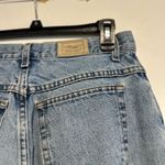 VINTAGE 90s LL BEAN High Waist Straight Tapered Leg Jeans Light Wash Sz12 petite Blue Size 12P Photo 12