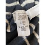 Ann Taylor LOFT Womens Gray Striped Long Sleeve Long Cardigan Sweater Top Size M Photo 3