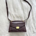 JW Pei Brown Shoulder Bag Croc  Photo 3