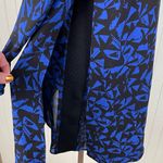 ALC Frank A.L.C. Isley Silk Shift Dress Size 4 Layered Side Slit Abstract Geometric Print Photo 6