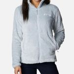 Columbia  Teddy Fleece Zipper Front-Jacket Ski Bunny Athletic Athleisure Sm/Med Photo 0