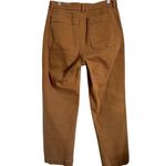 Everlane cropped straight leg twill pant oak brown size 10 Photo 5