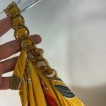 Dolce & Gabbana  Dress IT 42 / US 6 Yellow Floral Cold Shoulder Vintage Y2K Photo 11