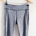 Free People FP Movement Infinity Cutout Crop Leggings in Heather Grey, Sz Small Gray Photo 3