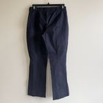 Everlane  Pants Womens Size 4 Black Crop Stretch Wide Leg Side Zipper Dress Pants Photo 4