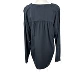 Madewell  v-neck blouse size Medium office dressy minimalist goth all seasons Photo 4