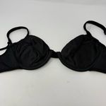 Victoria's Secret Victoria’s Secret Vintage Black Velvet Bow Bra 36C Photo 7