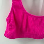 Good American  Bikini Top Size 2XL/3XL NWT Always Fits Scoop NWT Hawaiian Pink Photo 5