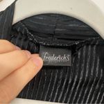 Frederick's of Hollywood  Black Shimmery Robe Photo 4