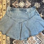 Aeropostale Aerie Mini Denim Flared Skirt Women’s Size Medium Photo 0