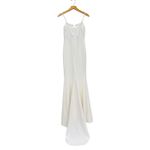 Lulus Finding the One White Mermaid Maxi Dress size XS NWT Photo 2
