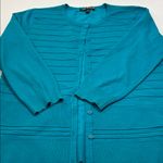 Cable & Gauge  Turquoise Cardigan Photo 14