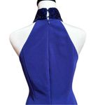 Alex Evenings Royal Blue Bead led Collar Cocktail Dress | Sz. 6 Photo 8