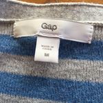 Gap  Striped V-neck Sweater Size Medium Photo 6