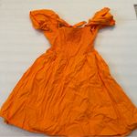 Princess Polly  Vibrant Orange Mini Dress Photo 1