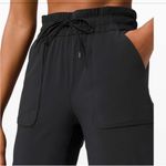 Lululemon • beyond the studio crop jogger black sz 2 Photo 3