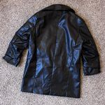 Pretty Little Thing Black Faux Leather Jacket Photo 2