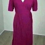 Old Navy  Pink Long Open Front Short Sleeve Cardigan Size L Photo 0