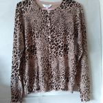 Time And Tru  leopard print women's sweater Photo 0