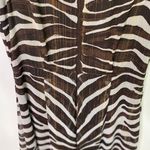Michael Kors Zebra Print Dress Size 6 Photo 3