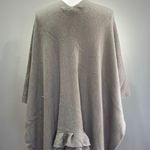 SALE! Gray Apt 9 Soft Poncho Sweater EUC Photo 1