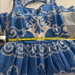 Anthropologie Plenty by Tracy
Reese Azure Lace Dress folklore blue white EUC Photo 7