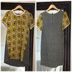 SEA New York Yellow Printed T Shirt Dress Size 6 Photo 1