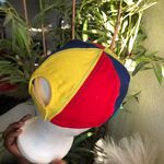 Disney Vintage Walt World Mickey Mouse baseball cap colorful multicolor colorblock Green, blue, red, yellow Photo 3