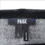 Anthropologie EUC Paige Denim Autry plaid wool alpaca blend sweater sz large Photo 3