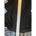 Swim Coverup Palisades Beach Club Size Small Black/White Boho Tassel Embroidery Black Photo 5