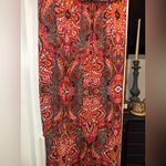 Soma Braided Bodice Strapless Maxi Dress Red Size L Photo 6