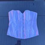 SheIn  White Satin Corset Shapewear Photo 4