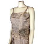 Nina Nischelle Mother of the Bride Formal Dress size 12 Gold Photo 2