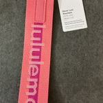 Lululemon  athletica Light Pink and Dark Pink never lost Keychain Photo 0
