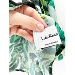 LoboRosa Tropical Palm Leaf Leopard Monkey Jungle Print Pajama Style Shirt Sz L Size L Photo 7