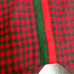 Vintage Edith Moser Cropped Blazer Red & Green Diamond Pattern sz 38 US SZ 10 Size M Photo 8