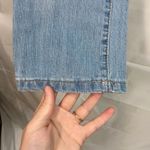 Aeropostale Vintage women's light wash blue denim cropped stretch jeans casual 0 Photo 2