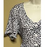 SheIn  Dalmatian Dual Pocket Button Front Dress Photo 3
