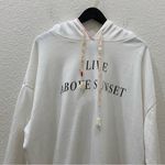 Wildfox Vanilla & Black Live Above Sunset Boulevard Sunset Roadtrip Hoodie XL Photo 8