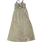 Bec & Bridge Dress Womens 10 Gold Yellow Hazel Cutout Slit Side Gown Satin Photo 5