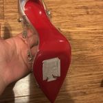 Christian Louboutin  Degraqueen Clear Pointed Toe Pump size 38.5 Photo 8