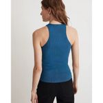 Madewell  Womens The Signature Knit Cutaway Sweater Tank Pacific Cove Blue S Photo 2