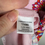 Gibson NWT Gibsonlook x Hi Sugarplum Blissful Blouson Dress Pink Floral Medallion Sz S Photo 6