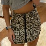 Almost Famous Leopard Print Skirt Photo 0